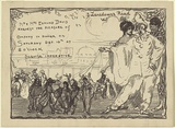 Artist: b'Conder, Charles.' | Title: b'Invitation card: Mr and Mrs Edmund Davis request the pleasure.' | Date: 1904 | Technique: b'transfer-lithograph, printed in warm black ink, from one stone'