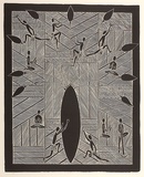 Artist: b'Marika, Banduk.' | Title: b'Mawuka' | Date: 1992 | Technique: b'linocut, printed in black ink, from one block' | Copyright: b'\xc2\xa9 Banduk Marika. Licensed by VISCOPY, Australia'