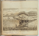 Title: bVan Dieman's Land company's Emu Bay establishment from North. | Date: 1831 | Technique: b'engraving, printed in black ink, from one plate'