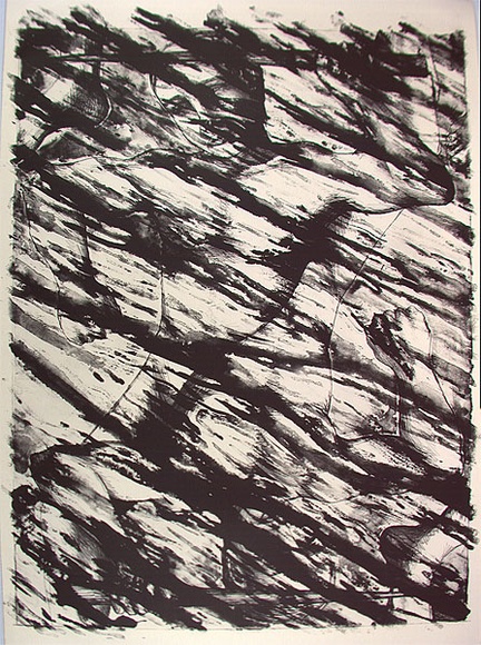 Artist: Emmerson, Neil. | Title: Battle of naked men | Date: 1986 | Technique: lithograph, printed in black ink, from one stone