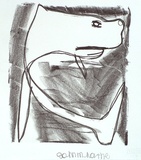 Artist: b'NORTHE, John' | Title: b'(Fish)' | Date: 1991, July | Technique: b'lithograph, printed in black ink, from one stone' | Copyright: b'Courtesy of Arts Project Australia'