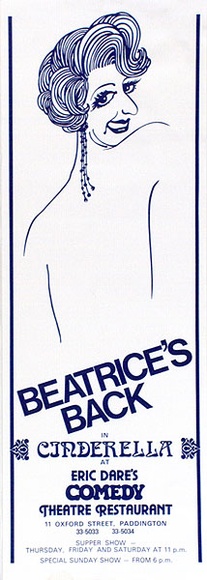 Artist: b'UNKNOWN' | Title: bBeatrice's back.. | Date: c.1975