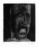 Artist: Armstrong, Bruce. | Title: The doctor. | Date: 1988 | Technique: softground etching, printed in black ink, from one plate