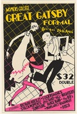 Artist: b'Lane, Leonie.' | Title: b'Womens College: Great Gatsby Formal' | Date: 1981 | Technique: b'screenprint, printed in colour, from two stencils' | Copyright: b'\xc2\xa9 Leonie Lane'