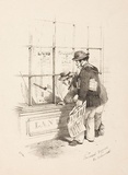 Artist: GILL, S.T. | Title: Provident diggers in Melbourne. | Date: 1852 | Technique: lithograph, printed in black ink, from one stone