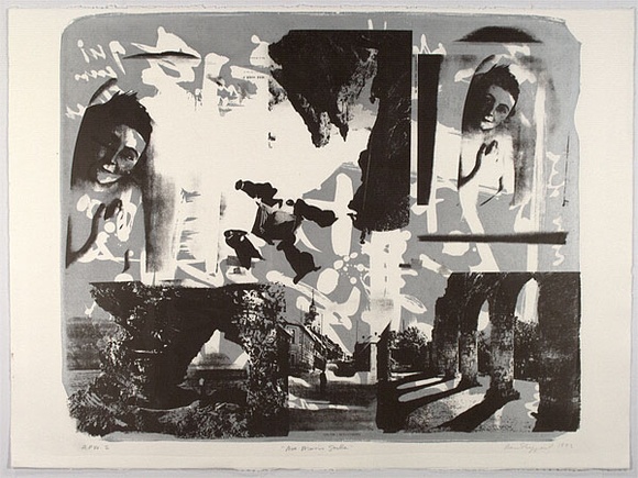 Artist: b'Sheppard, Ben.' | Title: b'Ave Maris Stella' | Date: 1992, April | Technique: b'photo-lithograph, printed in colour, from two stones'