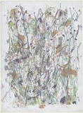 Artist: b'MEYER, Bill' | Title: b'Tarilta forest misting' | Date: 1988 | Technique: b'screenprint, printed in eight colours, from four stencils' | Copyright: b'\xc2\xa9 Bill Meyer'