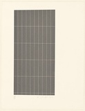 Artist: JACKS, Robert | Title: Grey grid | Date: 1974 | Technique: screenprint