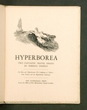 Title: b'Hyperborea. Two fantastic travel essays by Norman Lindsay.' | Date: 1928 | Technique: b'line blocks, printed in black ink, each from one block; letterpress text'