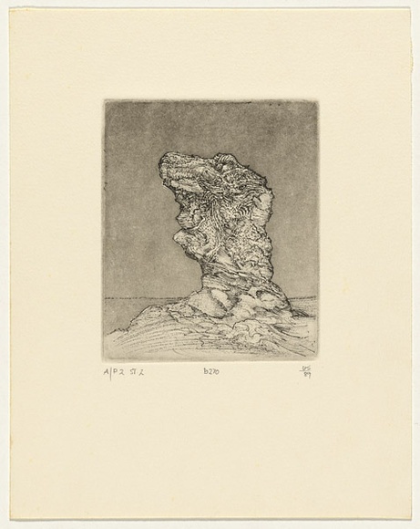 Artist: b'SELLBACH, Udo' | Title: b'not titled' | Date: 1960-80 | Technique: b'etching'