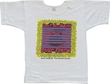 Artist: b'REDBACK GRAPHIX' | Title: bT-shirt: Don't go mental. | Date: 1985 | Technique: b'screenprint, printed in colour, from multiple stencils'