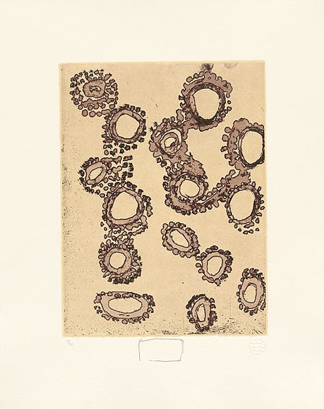 Artist: b'Tjilya, Tjinkuma.' | Title: b'Wiralau (Rockholes)' | Date: 2004