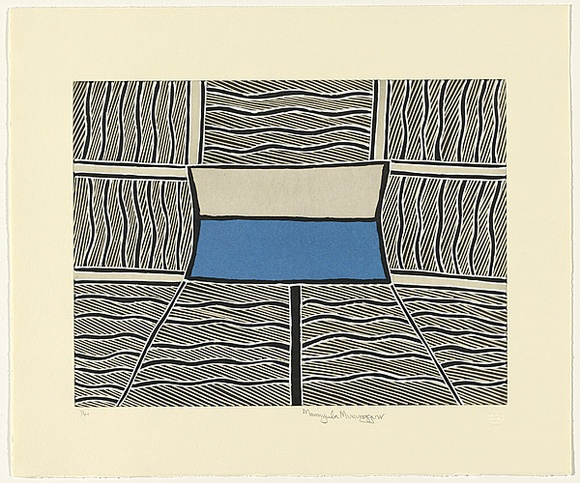 Title: Bawu | Date: 2010 | Technique: etching and screenprint