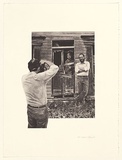 Artist: EWINS, Rod | Title: Snapshot. | Date: 1984, July | Technique: photo-etching and aquatint, printed in black ink, from one plate