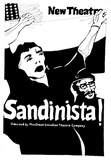 Artist: b'Shaw, Rod.' | Title: b'New Theatre: Sandinista! devised by The Great Canadian Theatre Company. [Theatre programme]' | Date: 1985 | Technique: b'lithograph'