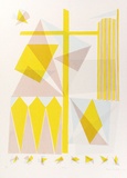 Artist: Buckley, Sue. | Title: King. | Date: 1979 | Technique: screenprint, printed in colour, from multiple stencils | Copyright: This work appears on screen courtesy of Sue Buckley and her sister Jean Hanrahan