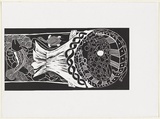 Artist: Hobson, Silas. | Title: Ngampulungku wayupa | Date: 1998, April | Technique: linocut, printed in black ink, from multiple blocks