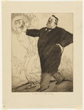 Artist: b'Dyson, Will.' | Title: b'Mr Belloc on the path to Rome.' | Date: c.1929 | Technique: b'drypoint, printed in black ink, from one plate'