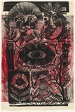 Artist: HANRAHAN, Barbara | Title: The Eye of God | Date: 1964 | Technique: lithograph, printed in colour, from three plates