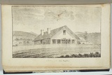 Title: Murray Hall, New Norfolk. | Date: 1834 | Technique: lithograph, printed in black ink, from one stone