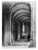 Artist: Baker, Cristina Asquith. | Title: Interior, St. Bartholomew's, London. | Date: (1914) | Technique: lithograph , printed in black ink, from one stone