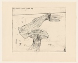 Title: My scarf | Date: 1976 | Technique: drypoint, printed in black ink, from one perspex plate