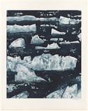 Artist: SCHMEISSER, Jorg | Title: Iceberg alley | Date: 2002 | Technique: etching and aquatint, printed in blue ink, from one plate | Copyright: © Jörg Schmeisser