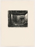 Artist: AMOR, Rick | Title: Anteroom. | Date: 1993 | Technique: etching, printed in black ink, from one plate