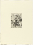 Artist: PARR, Mike | Title: Organon I | Date: 1987 | Technique: etching, printed in black ink, from one plate