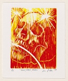 Artist: Paton, Jon. | Title: Truly, madly, deeply | Date: 1999 | Technique: woodcut, printed in colour, from three plates