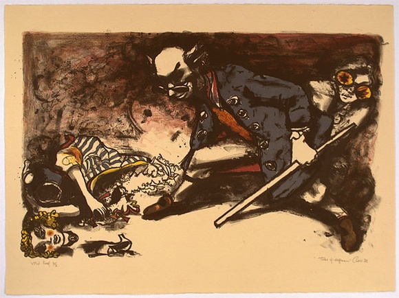 Artist: b'Cress, Fred.' | Title: b'Tales of Hoffmann' | Date: 1988, December | Technique: b'lithograph, printed in colour, from multiple stones'