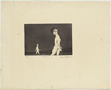 Title: Walkers II | Date: 1966 | Technique: etching and aquatint, printed in black ink, from one plate
