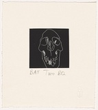 Artist: Quilty, Ben. | Title: Two. | Date: 2006 | Technique: relief-etching, printed in black ink, from one plate
