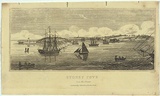 Artist: b'Carmichael, John.' | Title: b'Sydney Cove from the stream.' | Date: 1838 | Technique: b'engraving, printed in black ink, from one copper plate'