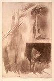 Artist: b'Defteros, June.' | Title: b'Metamorphism V' | Date: 1993 | Technique: b'etching and aquatint, printed in brown ink, from one plate'