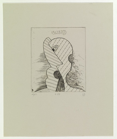 Artist: b'SELLBACH, Udo' | Title: b'not titled' | Date: 1960-80 | Technique: b'etching'