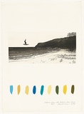 Artist: ROSE, David | Title: Bateau Bay with Bateau Bay colours | Date: 1979 | Technique: screenprint and etching