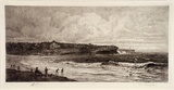 Title: b'Coogee.' | Date: (1885) | Technique: b'etching and aquatint, printed in brown ink with plate-tone, from one plate'