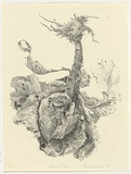 Artist: b'Kruger, Elisabeth.' | Title: b'Green at heart' | Date: 1992 | Technique: b'lithograph, printed in black ink, from one stone'