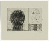 Artist: SELLBACH, Udo | Title: not titled | Date: 1960-80 | Technique: etching