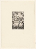 Artist: Brodzky, Horace. | Title: From the artist's studio. | Date: c.1930 | Technique: etching, printed in black ink with plate-tone, from one plate