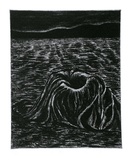 Artist: b'Duxbury, Lesley.' | Title: b'Solitude.' | Date: 1989 | Technique: b'etching, printed in black ink, from one plate'