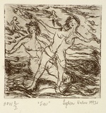 Artist: b'Waters, Lydia.' | Title: b'Fun' | Date: 1992 | Technique: b'etching, printed in black ink, from one plate'