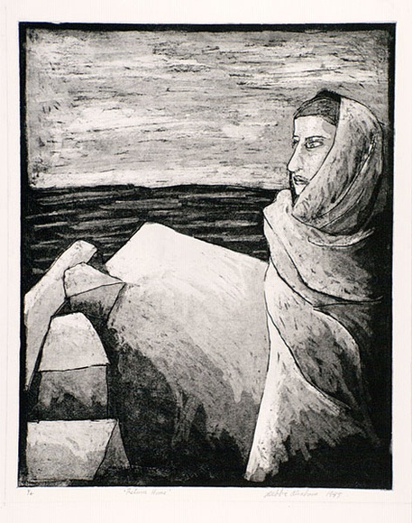 Artist: b'Abraham, Deborah.' | Title: b'Return home..' | Date: 1985 | Technique: b'etching and aquatint'