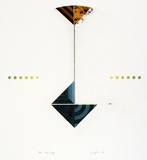 Artist: TAYLOR, James | Title: Three sixty | Date: 1971 | Technique: etching and aquatint, printed in colour
