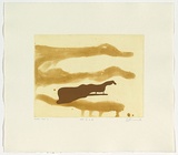 Artist: b'Harris, Brent.' | Title: b'Drift VI' | Date: 1998 | Technique: b'etching, printed in colour, from two copper plates'