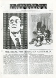 Artist: PRINT COUNCIL OF AUSTRALIA | Title: Periodical | Imprint. Melbourne: Print Council of Australia, vol. 13, no. 1,  1978 | Date: 1978
