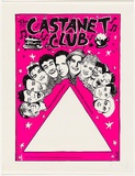 Artist: b'Kenyon, Therese.' | Title: b'Castanet Club.' | Date: 1986 | Technique: b'screenprint, printed in colour, from two stencils'