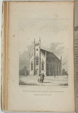 Artist: Ham Brothers. | Title: Second independent church, Melbourne west. | Date: 1851 | Technique: engraving, printed in black ink, from one copper plate
