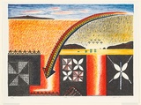 Artist: bFeu'u, Fatu | Title: b'Pale auro.' | Date: 1989 | Technique: b'lithograph, printed in colour, from multiple stones' | Copyright: b\xc2\xa9 Fatu Feu'u